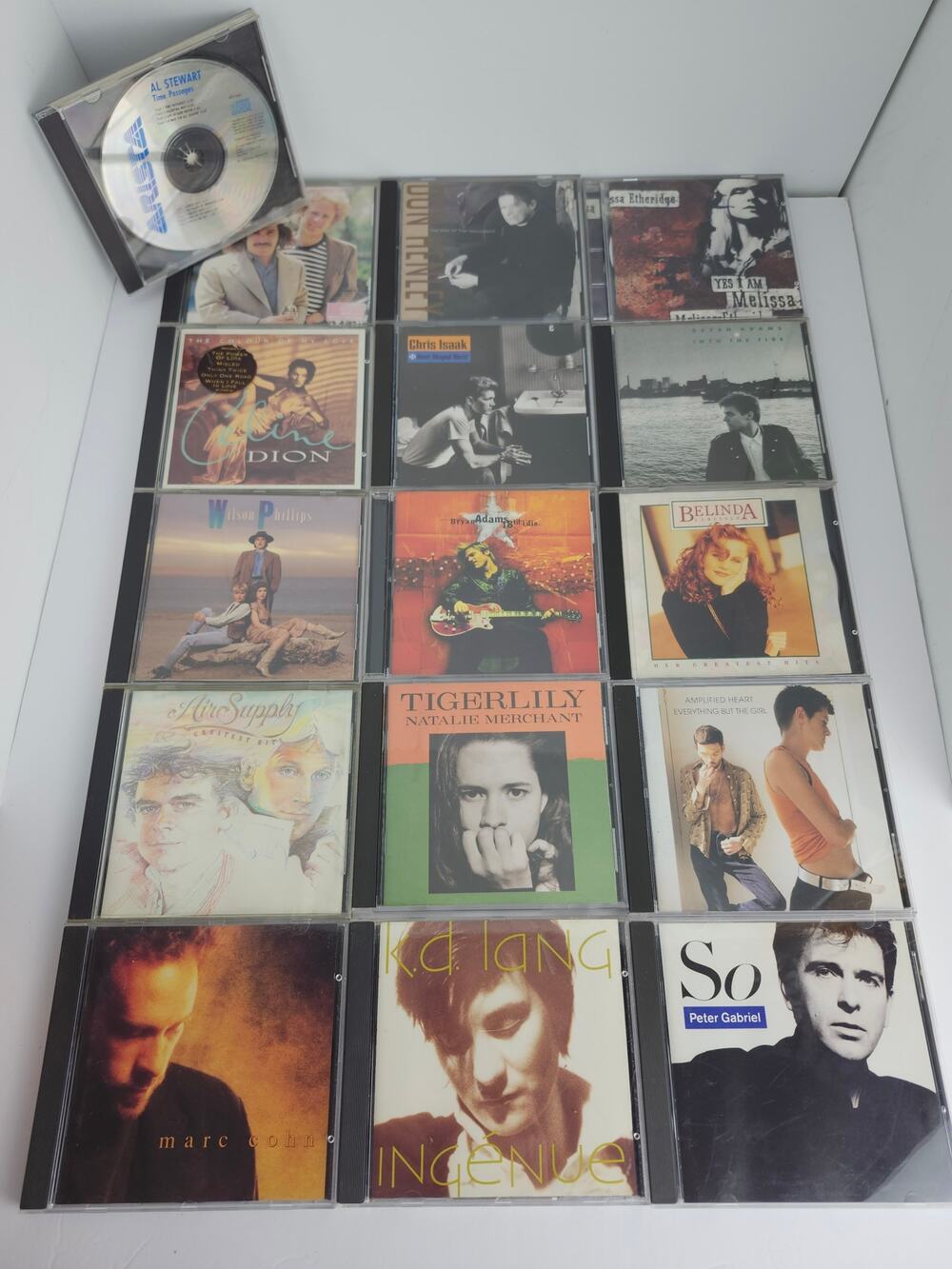 Lot of 16 70s/80s/90s Pop Rock CDs Very Good Bryan Adams Don Henley CelineDion